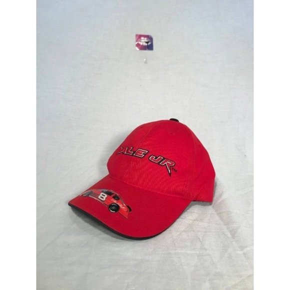 Chase Authentics Dale Earnhardt NASCAR Racing Hat Youth One Size Adjustable Red - Picture 6 of 7